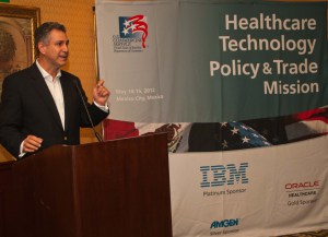 Under Secretary Francisco Sánchez during the Healthcare Technology and Policy Trade Mission (Photo: Eduardo Sanchez)