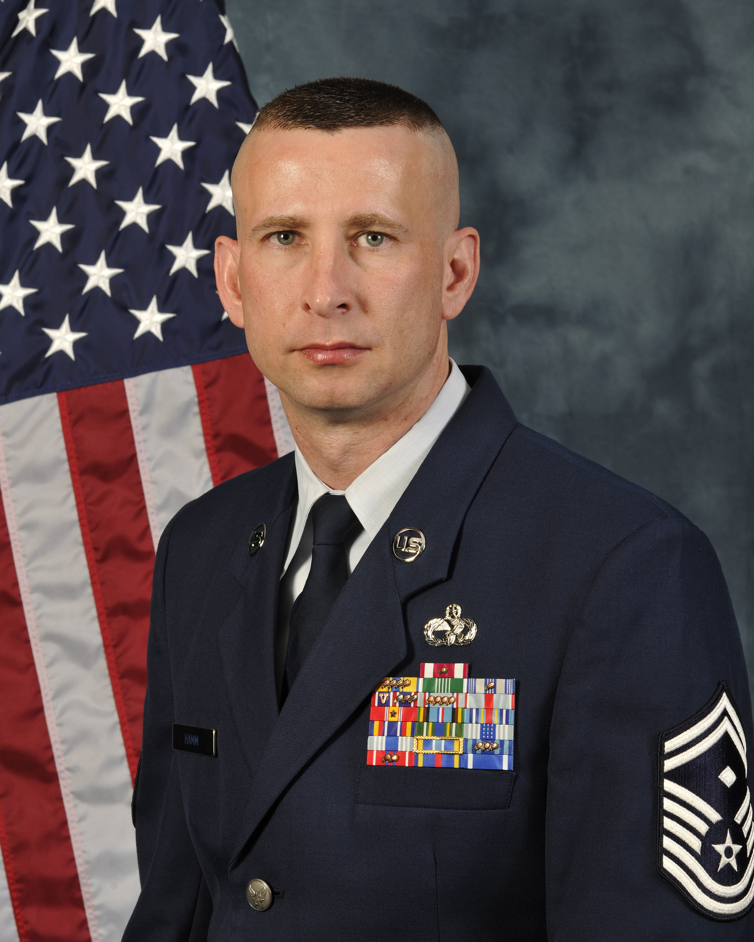 Senior Master Sgt. Johnny Hamm, AFDW First Sergeant