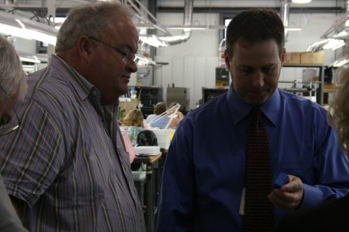 Job Creators Tour Stop at Positronic Industries 