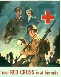 Your Red Cross is at his side