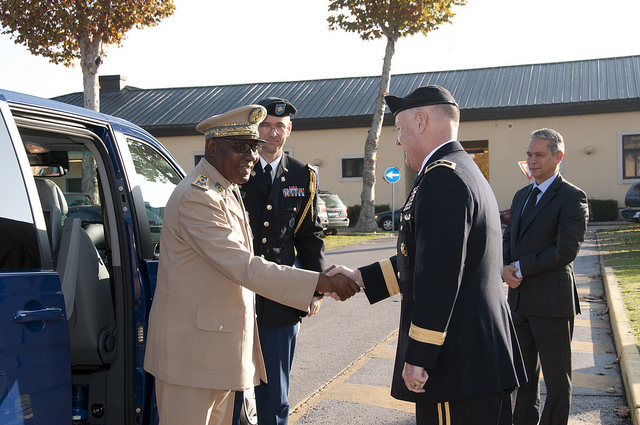 U.S. Army Africa HQ Battalion sponsors Veterans Day safety motorcycle ride