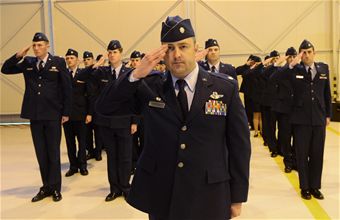 Maj. Lucas Gruenther's Memorial Service