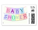 Franqueo personalizado Baby Shower