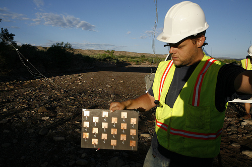 Experiments in the Alamosa Canyon - 1