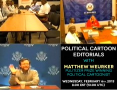 Political Cartoon Editorials with Matthew Weurker, Pulitzer Prize Winning Political Cartoonist