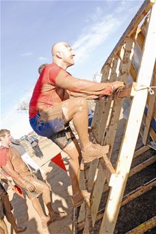 Luke Airmen participate in Tough Mudder