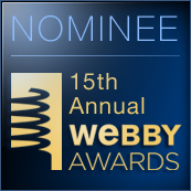 Webby Awards Nominee Logo