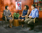 Yvette Sanchez Fuentes, Briana Scott, and Ben Simon