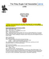 The Riley Bugle Call Newsletter - June 2010