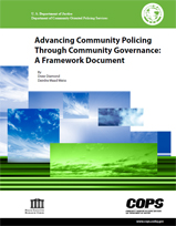 Advancing Community Policing Through Community Governance: A Framework Document