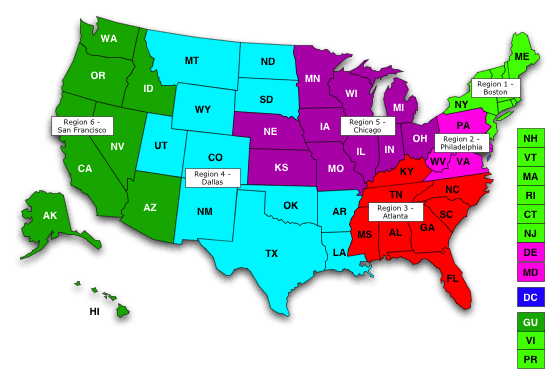 Region Map