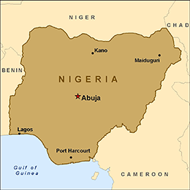 Map - Nigeria