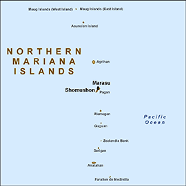 Map - North Mariana Islands