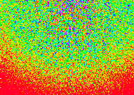 Aerogel x-ray speckle pattern