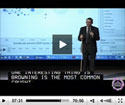 Webcast screenshot of Dr Hans Rosling speaking