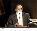 Webcast screenshot of Dr. Subra Suresh speaking