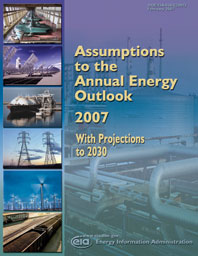 Assumptions to the Annual Energy Outlook 2007 Cover.  Need help, contact the National Energy Information Center at 202-586-8800.