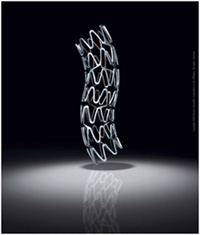 Coronary stents made from a novel PtCr alloy are more flexible and conformable than traditional stents. The PtCr alloy was developed by a research team that included metallurgists from NETL. The improved stents are manufactured by Boston Scientific Corporation.