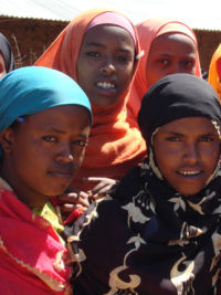 a group pf women from Oromia