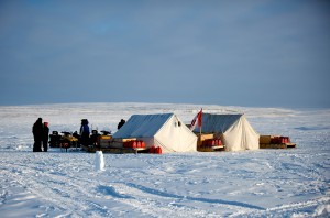 Canadian Rangers training camp near CSB Alert, Nunavut