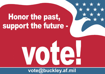 Honor the past, support the future- Vote!