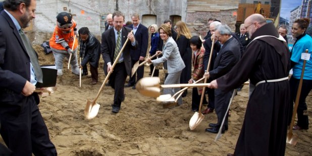 Groundbreaking at St. Anthony Foundation