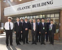 Visit to Northwood byJapenese delegation to be briefed on counter piracy. Centre of picture is Maj Gen(A) Kouichi Isobe. 