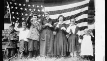 Students from the St. Rita's School for the Deaf, 1918