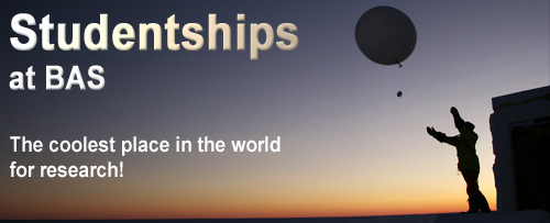 Studentships at BAS