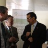 MD Weller discusses child survival with the Ethiopian Minister of Foreign Affair