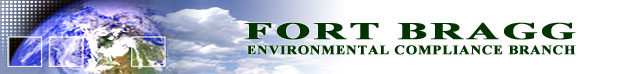 Fort Bragg Environmental Compliance Branch Homepgae