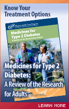 Medicines for Type 2 Diabetes: A Review of the Research for Adults