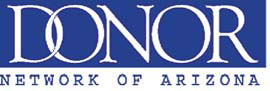 Donor network of Arizona logo.