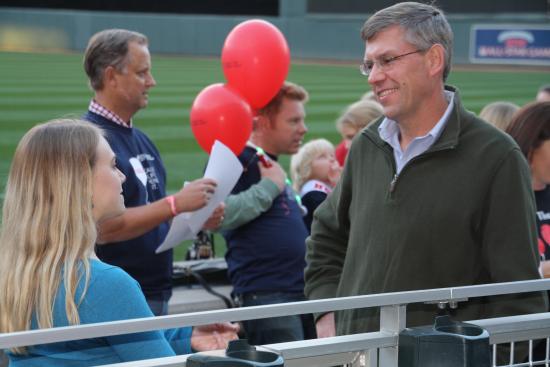 2012 Light The Night Walk at Target Field