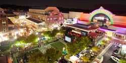 Former brownfield site Atlantic Station in Atlanta