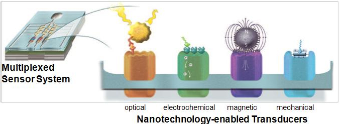 Nanosensors illustration