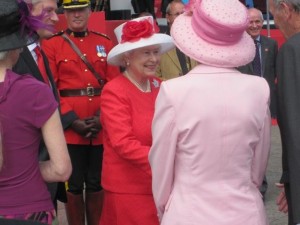 The Queen in Ottawa on Canada Day