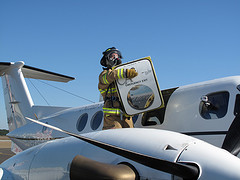 Crash Rescue video 'shoot' at Fort Rucker's Cairns Heliport