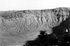 Meteor Crater, Arizona. Across the crater, viewed from the south. Photo taken by G. K. Gilbert, 1891.