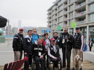 The U.S. Delegation and Rick Hansen