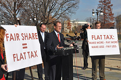 Flat Tax = Fair Share Press Conference