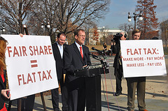 Flat Tax = Fair Share Press Conference