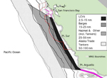 previous vessel traffic lanes