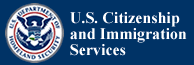 U.S. Department of Homeland Security Seal, U.S. Citizenship and Immigration Services Logo