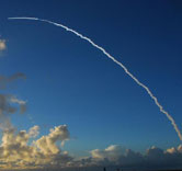 Photo of Dawn launch, September 2007