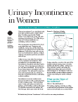 Urinary Incontinence in Women publication thumbnail image