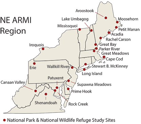 NEARMI study sites