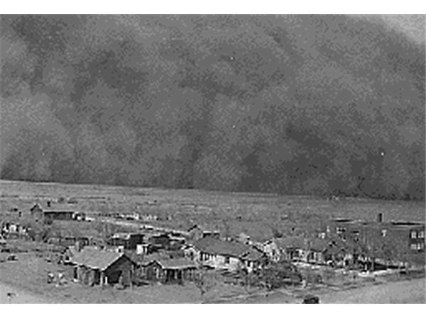 Dust Bowl in Rolla, Kansas