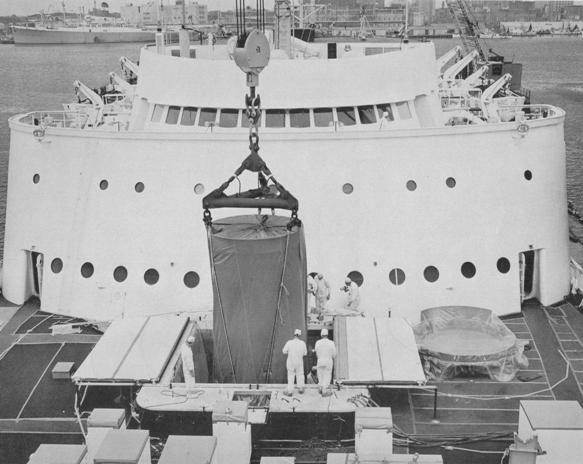 Re-fueling of the Nuclear Ship Savannah