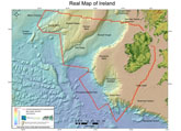 Real Map of Ireland